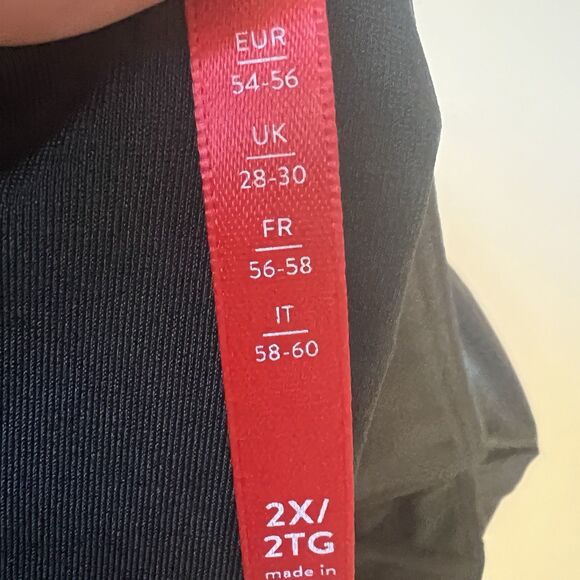 Spanx Women’s  Faux Leather Leggings Pull On Size 2X Black - Picture 7 of 8